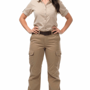 PANTALON CARGO BEIGE DAMA