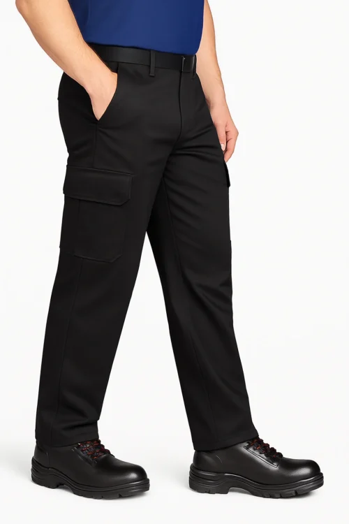 PANTALON CARGO NEGRO