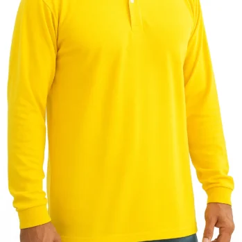CAMIBUSO TIPO POLO AMARILLO