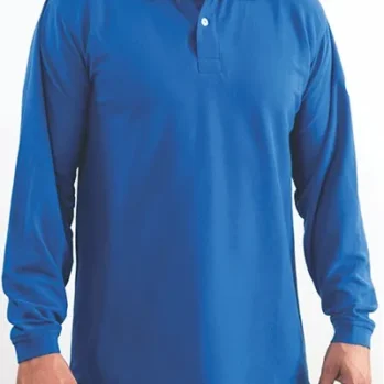 CAMIBUSO TIPO POLO AZUL REY