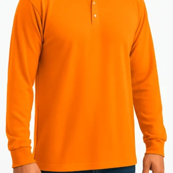 CAMIBUSO TIPO POLO NARANJA