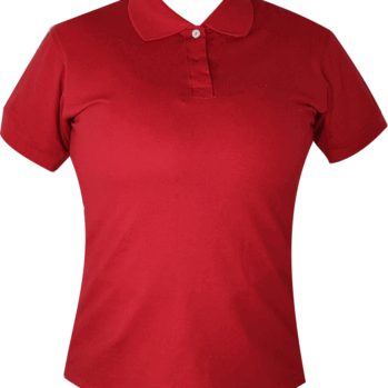 CAMISETA POLO VINO TINTO DAMA