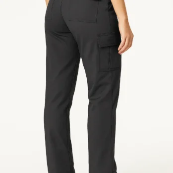 PANTALON CARGO GRIS OSCURO DAMA