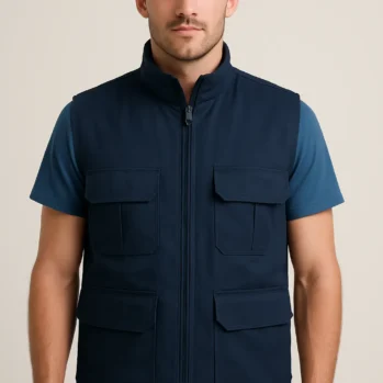 CHALECOS 4 BOLSILLOS AZUL OSCURO