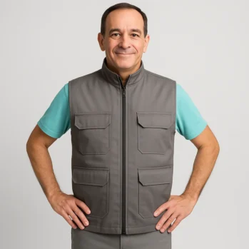 CHALECO 4 GRIS OSCURO