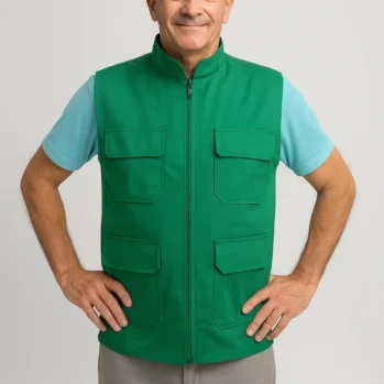 CHALECOS 4 BOLSILLOS VERDE